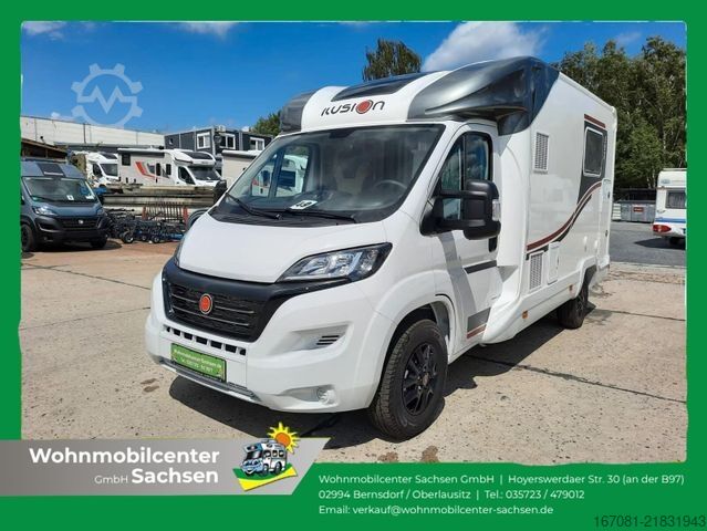 अर्ध-संयोजित कैम्पर ILUSION XMK 590 FFH Premium Tageszulassung