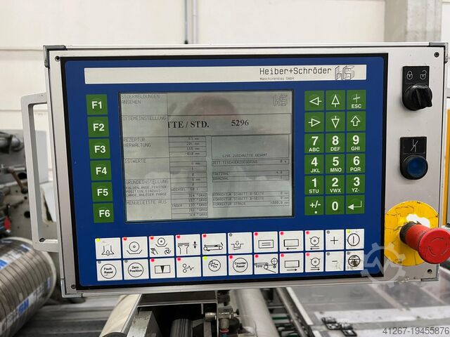 Macchina per incollare finestre Heiber & Schroeder WP 1400 matic