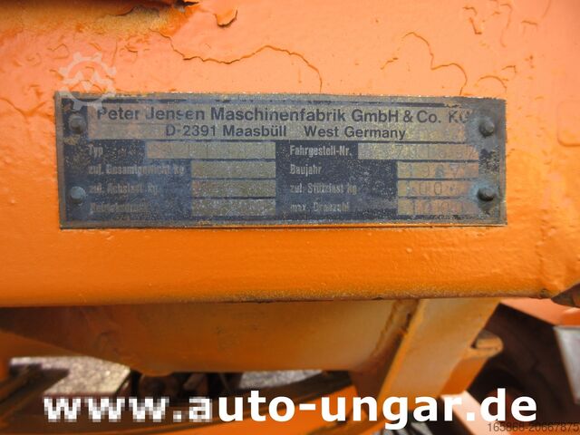 قاطع متناوب Jensen A3 DI Holzhäcksler Chipper Hatz Diesel M