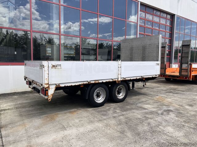 Reboque aberto Müller Mitteltal EAL-TA  Tandem- Pritschenanhänger