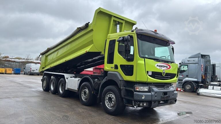 Tipper Renault KERAX 420 (10X4 / 43 TONNES !! / LAMES / GRAND ...