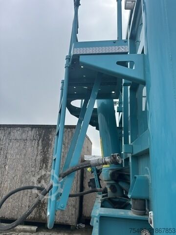 टिपर सेमिट्रेलर stas S300CX 3-Achs Alu-Kippmulde ca.52 m³ Liftachse