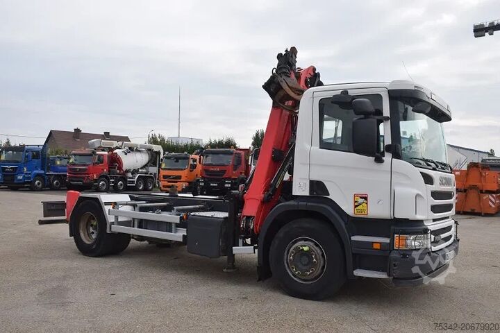 Crane truck Scania P280