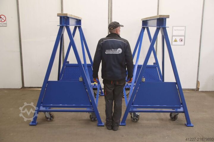Kriko takozu 15 ton, 2 adet MAIER 1310/1915/H1910 mm