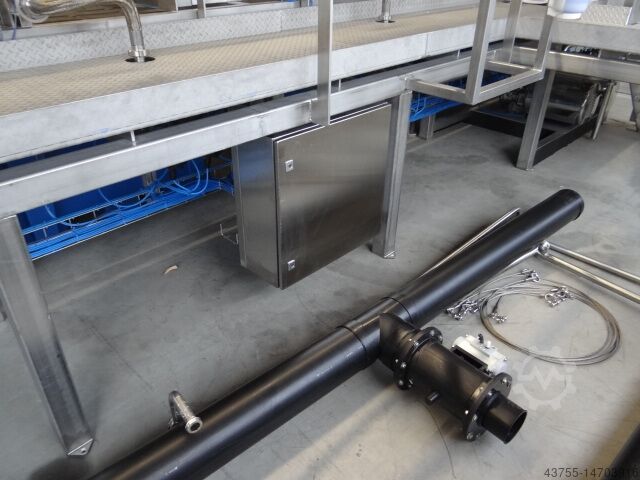 EX cip и станция разгрузки для 5 IBC Groninger / Wennekes IBC station model 5