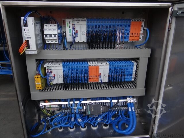 EX cip и станция разгрузки для 5 IBC Groninger / Wennekes IBC station model 5