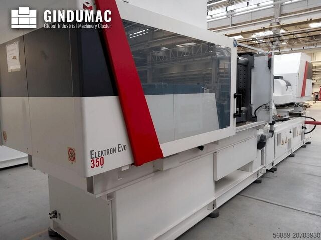 Máquina de moldeo por inyección eléctrica Milacron Elektron Evo 350