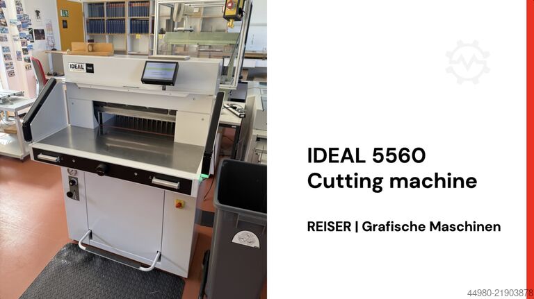 Pappersskärmaskin Krug & Priester IDEAL 5560