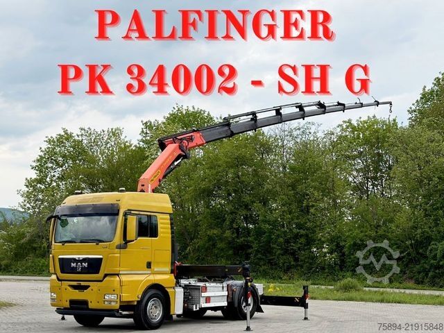 Grua montada em camião MAN TGX 18.440*Sattelzugmaschine* PK 34003-SH G/FUNK