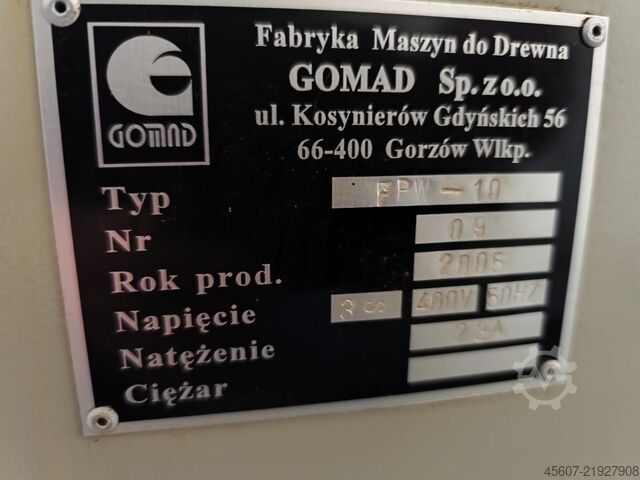 Máy phay bàn cho mộng ghép GOMAD FPW-10