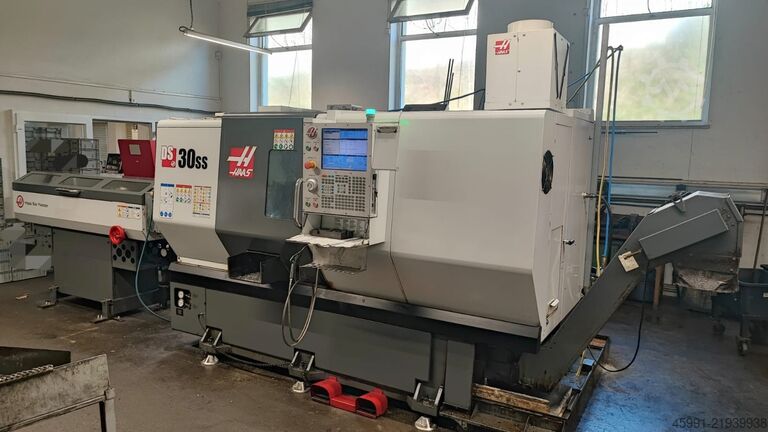 Torno CNC HAAS DS-30SS dual spindle lathe