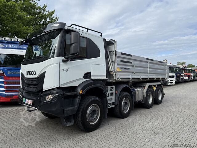 Truk jungkit Iveco T-Way 510 / AT410T51 8X4 Meiller