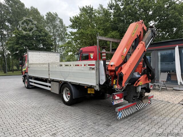 Crane yang terpasang pada truk Scania P410 4X2 Palfinger PK 13001