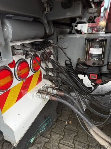 เครนติดตั้งบนรถบรรทุก Scania R580 V8 8X4 Kipper Kran Palfinger 22002