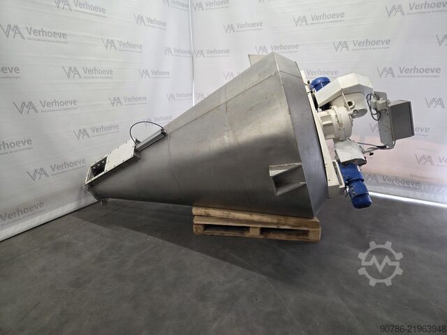 Nautamix N.V. konischer Mischer 1000 Liter Edelstahl  