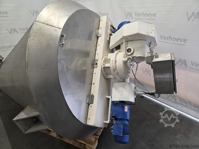 Nautamix N.V. konischer Mischer 1000 Liter Edelstahl  