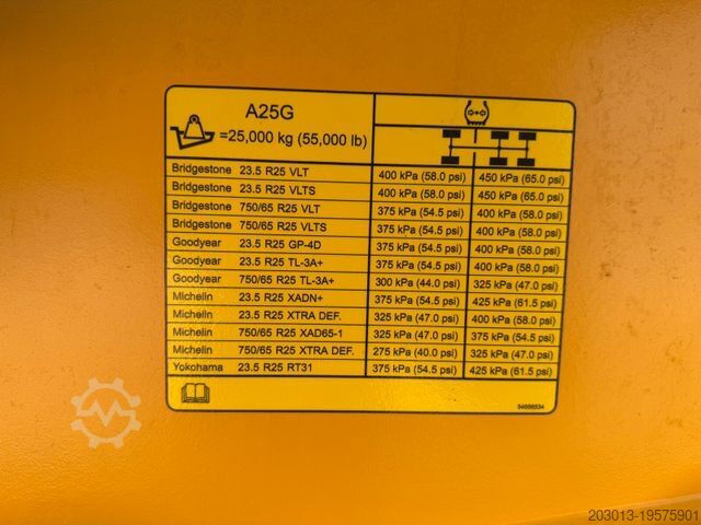 Drugi VOLVO A25G Dumper 9.570 h Baujahr 2021