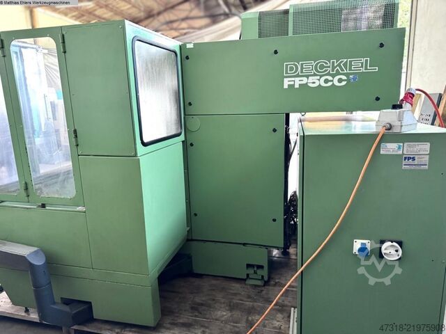 Freespingid - vertikaalsed DECKEL FP 5 CC