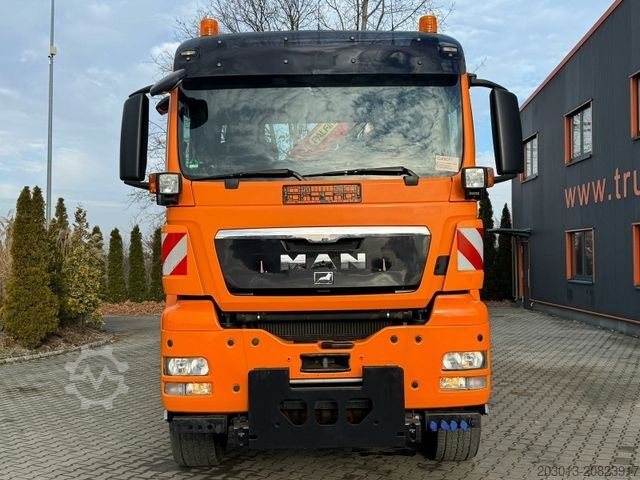Kipper LKW MAN TGS 18.360 4x4 Kipper Kran PALFINGER Winterd.