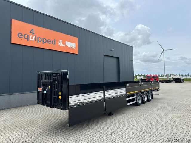 Platform römorku KAESSBOHRER NEW HEAVY DUTY FLATBED / TWISTLOCK / ALU DROPSI...