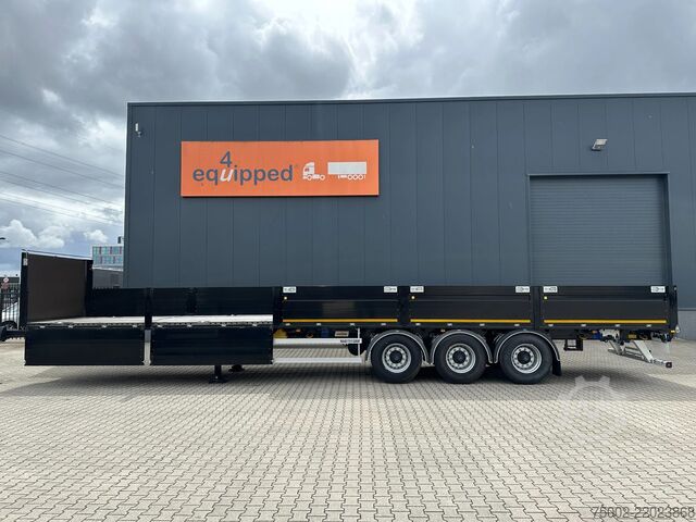 Platform römorku KAESSBOHRER NEW HEAVY DUTY FLATBED / TWISTLOCK / ALU DROPSI...