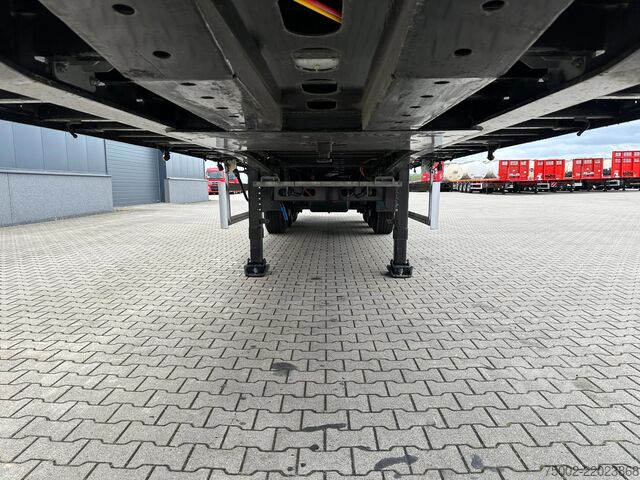 Platform römorku KAESSBOHRER NEW HEAVY DUTY FLATBED / TWISTLOCK / ALU DROPSI...
