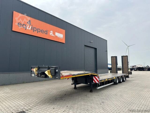 Treler platform KAESSBOHRER Lowbed  / 6.00m extendable / hydraulic ramps  /...