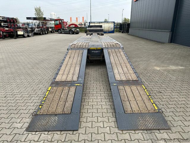 Treler platform KAESSBOHRER Lowbed  / 6.00m extendable / hydraulic ramps  /...