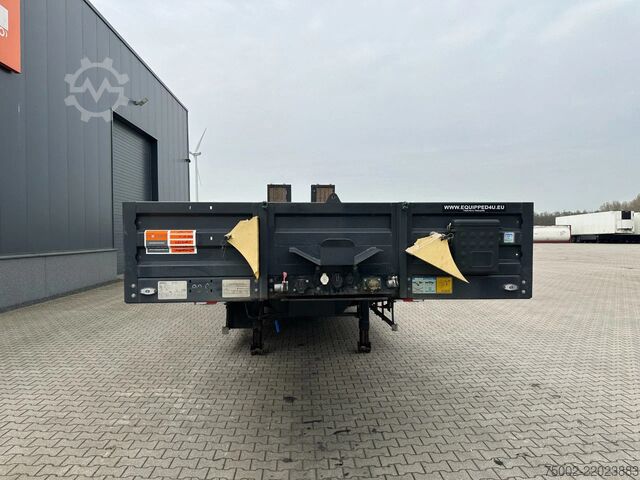 Treler platform KAESSBOHRER Lowbed  / 6.00m extendable / hydraulic ramps  /...