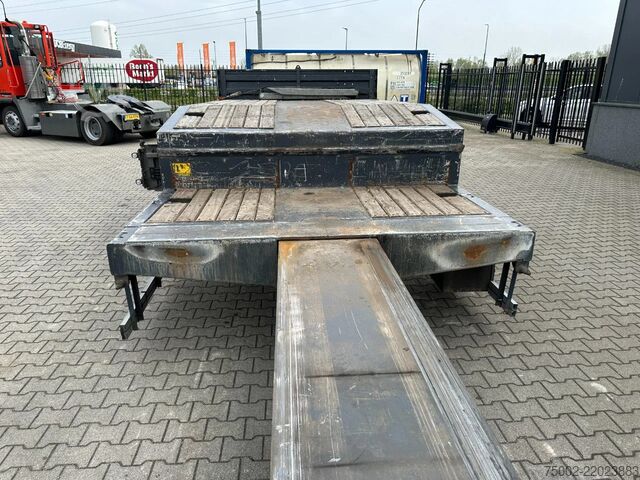 Treler platform KAESSBOHRER Lowbed  / 6.00m extendable / hydraulic ramps  /...