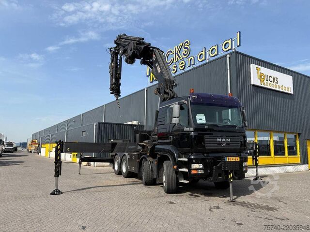 Venjulegur SZM MAN TGA 41.430 + HIAB 800 E-6 JIB 170 X-5 +JIB + WI...