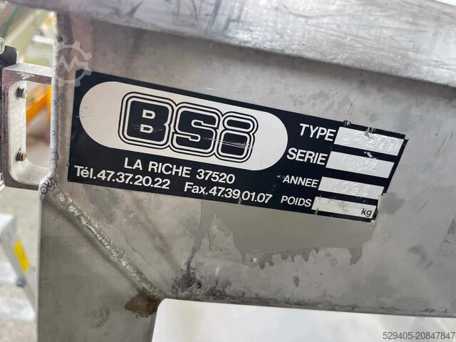 BSI CC200L – 200 L stainless steel container  CC200L