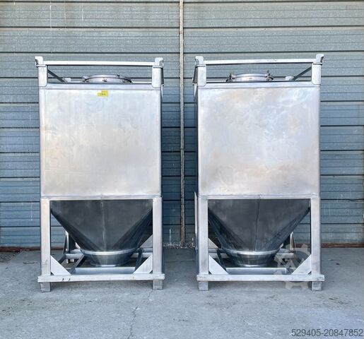 Umformtechnik Hausach GmbH – 2000L Stainless Steel Container Umformtechnik Hausach -