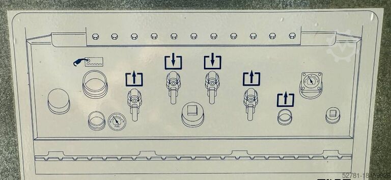 Mesin konstruksi New Diesel Fuel Tank 995 Liter - DPX-31021