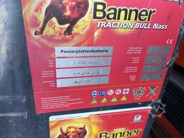 Scherenhebebühne Haulotte PB S151-16 E / 15,3 Meter / Akku / UVV