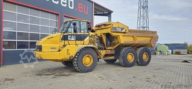 Construction equipment CAT 730 6x6 DUMPER / Tunnel