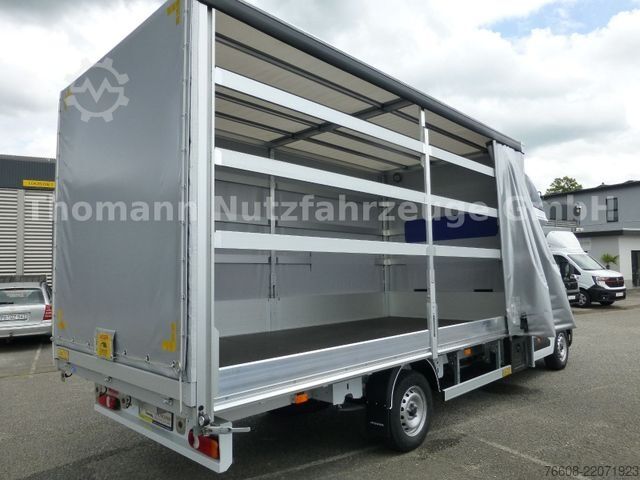 Furgon cu prelată laterală RENAULT NEW Master Pritsche Plane Schlafkabine