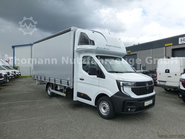 Furgon cu prelată laterală RENAULT NEW Master Pritsche Plane Schlafkabine