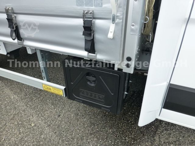 Furgon cu prelată laterală RENAULT NEW Master Pritsche Plane Schlafkabine