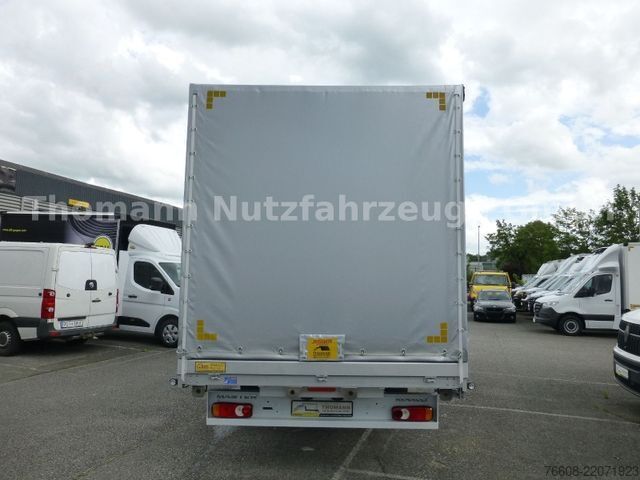 Furgon cu prelată laterală RENAULT NEW Master Pritsche Plane Schlafkabine