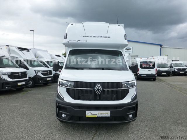 Furgon cu prelată laterală RENAULT NEW Master Pritsche Plane Schlafkabine