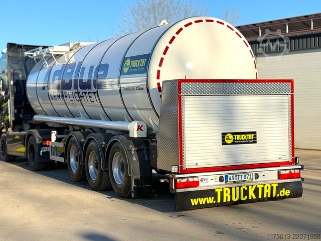 टैंकर सेमी-ट्रेलर KÄSSBOHRER AD-BLUE 28 cbm,Bartec Messanlage,Vogelsang Pumpe