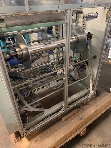 Máquina de processamento de película Duo Folienabroll- und Schneidgerät