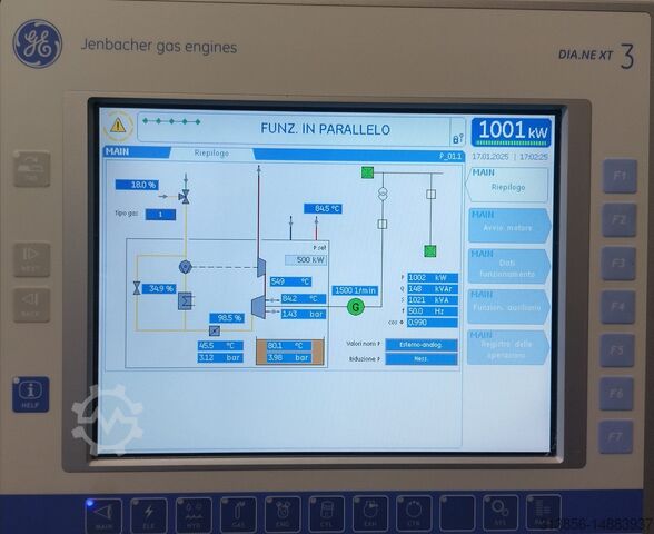 Kogeneracinė jėgainė AB / Jenbacher ECOMAX - JGS 320 (1,0 MW)