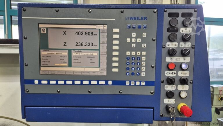 Τόρνος CNC - κυκλικής λειτουργίας WEILER E55 x 1000