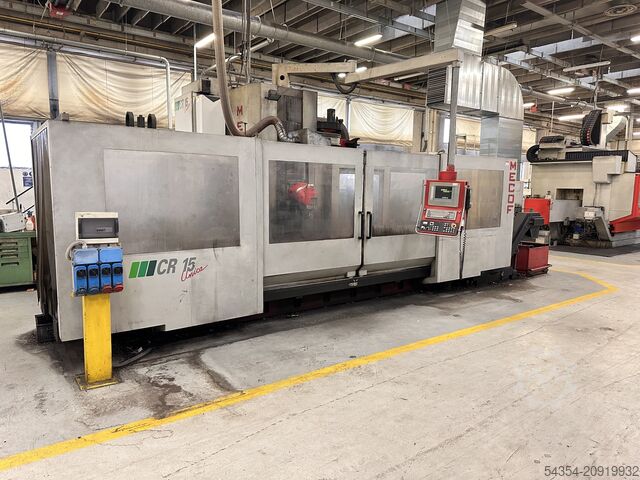 Unica-2 Üniversal Kafa, 3 Eksenli Freze Mecof CR15