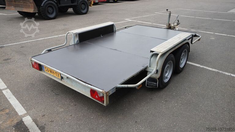 Traileri i platformës Hapert 2 AXLE FLATBED TRAILER