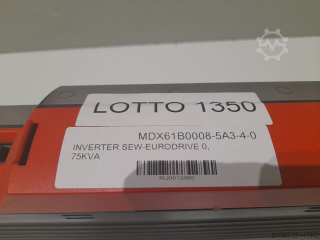 Inversor MOVITRAC 0,75KVA/1HP SEW-EURODRIVE SEW-EURODRIVE MC07B0008-5A3-4-00