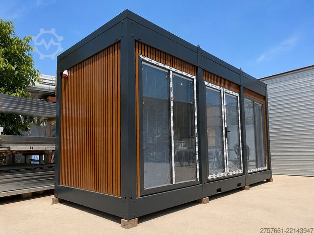 Elamukonteiner Bürocontainer / Wohncontainer NORDSTARK Decke/Wand/Boden: 20 cm PUR