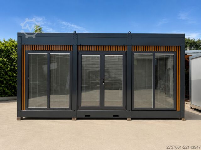 Elamukonteiner Bürocontainer / Wohncontainer NORDSTARK Decke/Wand/Boden: 20 cm PUR
